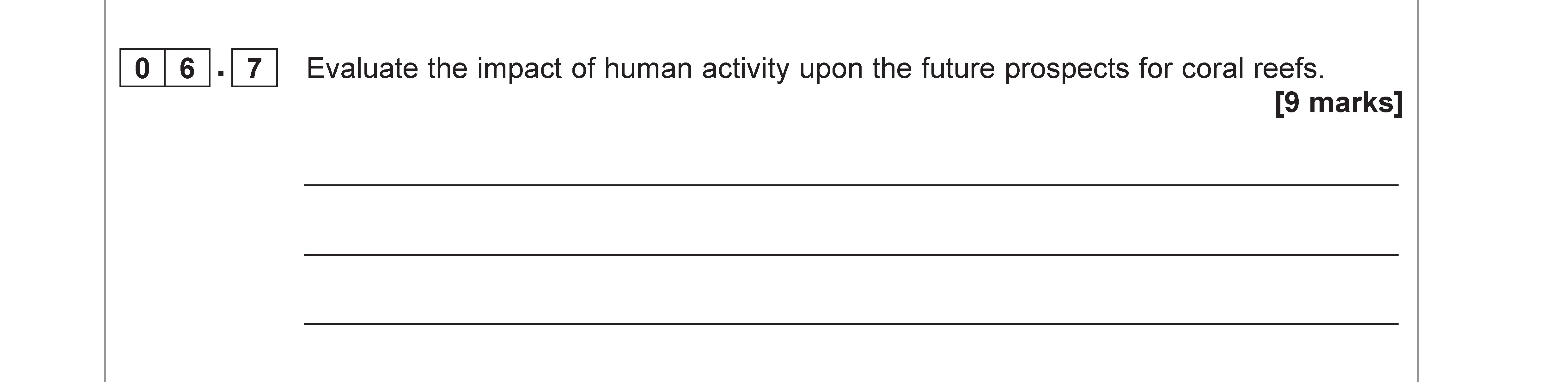 Evaluate-the-impact-of-human-activity-upon-the-future-prospects-for-coral-reefs.--AQA-A-Level Geography-Question 6-2019-Paper 1.png